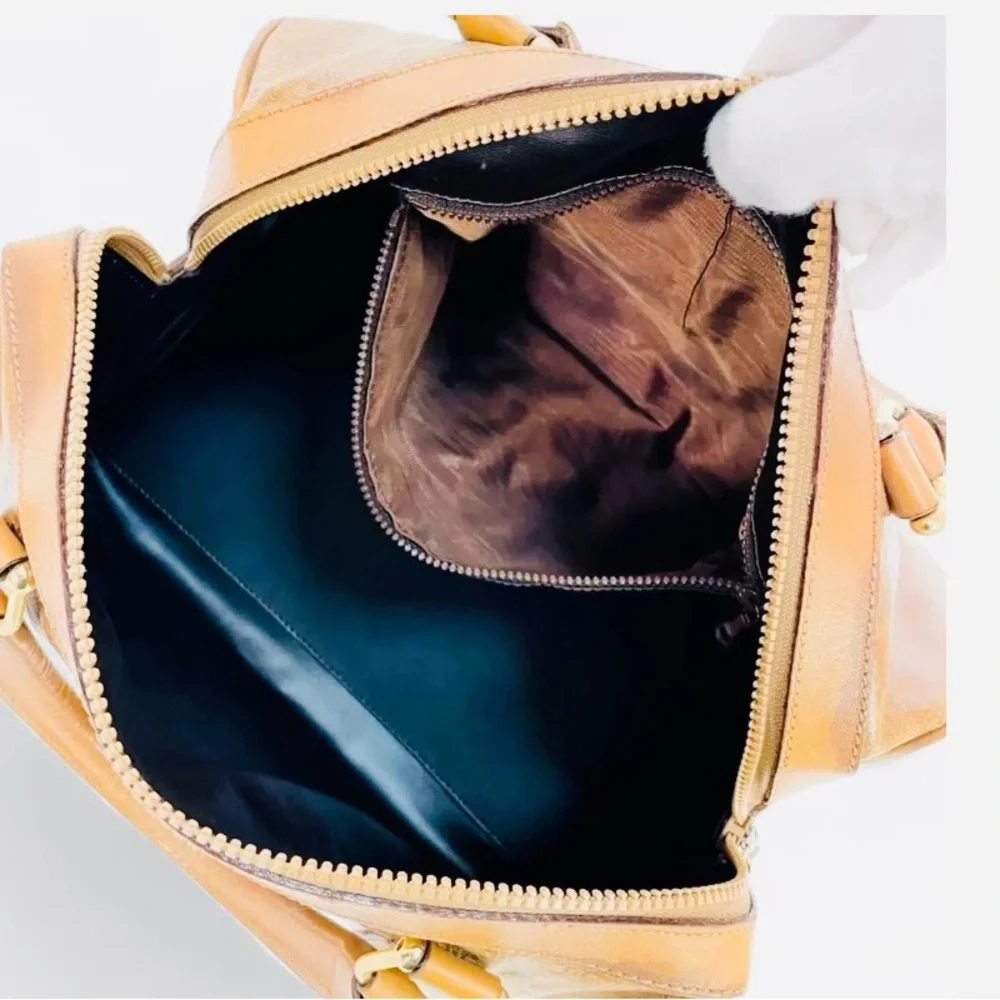 Celine Beige and Tan Satchel - Picture 8 of 16